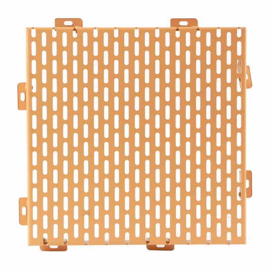 Pannello di outsourcing perforato della piastra di profilo della facciata continua del materiale di rivestimento dell'edificio del centro commerciale scolpito in alluminio