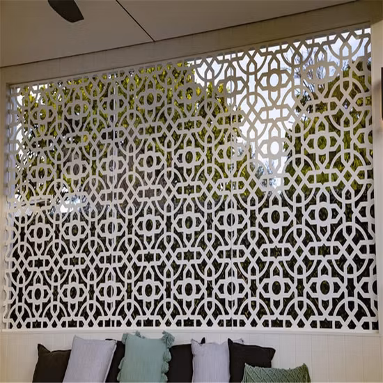 Schermi Taglio Laser Recinzione Privacy Schermi Taglio Laser Pannelli Decorativi Schermi in Acciaio Corten