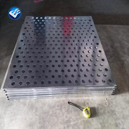 Pannelli tagliati al laser in lamiera perforata di alluminio decorativo del produttore cinese